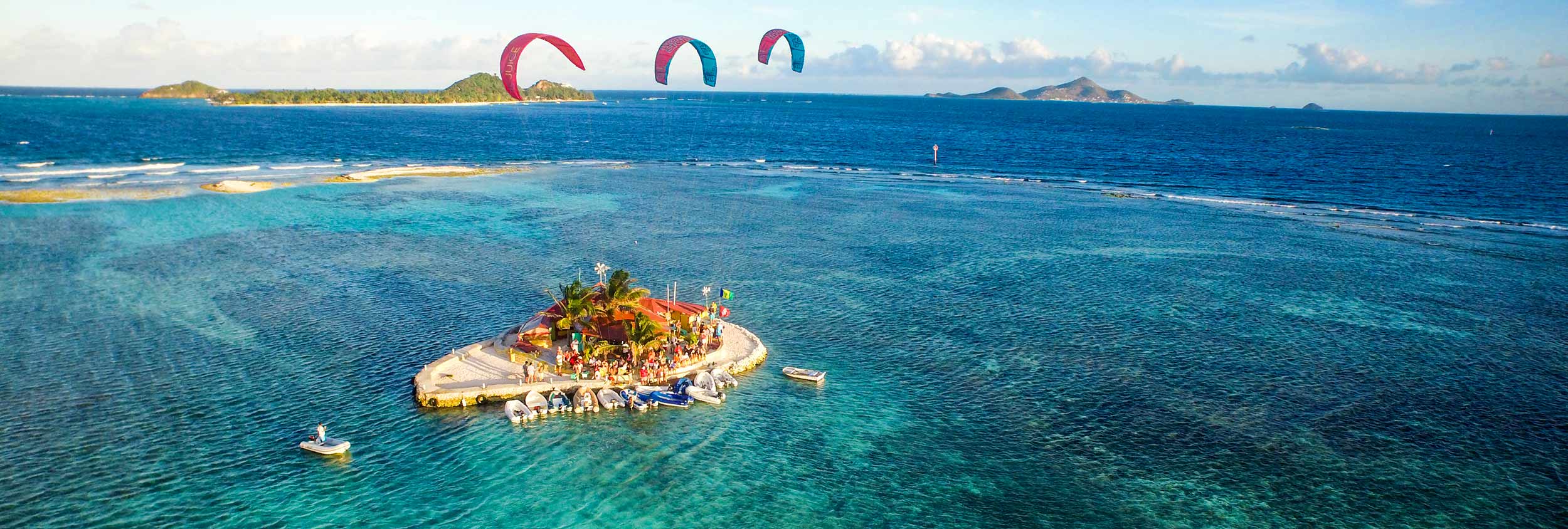 Happy Island bar Union Island, The Grenadines