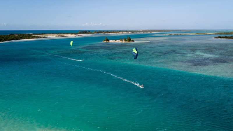 Turks and Caicos kiteboarding