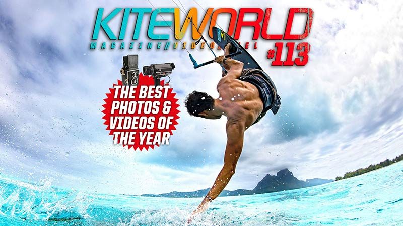 Kiteworld issue 113 cover with Victor Hays